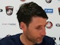 Lincoln City boss Danny Cowley at a press conference in February 2017