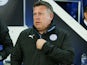 Leicester City manager Craig Shakespeare on March 14, 2017