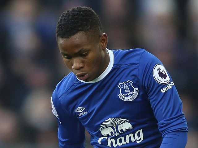 Ademola Lookman in action for Everton against Bournemouth on February 4, 2017