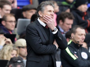 Claude Puel: Leicester "unlucky" to lose