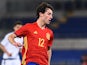 Alvaro Odriozola of Spain Under-21s in a friendly against Italy Under-21s on March 27, 2017