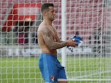 Jack Wilshere strips during the Premier League game between Southampton and Bournemouth on April 1, 2017