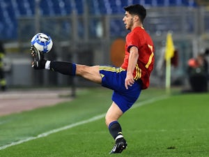 Asensio stars in thumping Spain U21 win