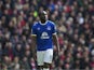 Romelu Lukaku in action during the Premier League game between Liverpool and Everton on April 1, 2017