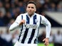 Hal Robson-Kanu in action during the Premier League game between West Bromwich Albion and Liverpool on April 16, 2017
