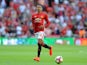 Manchester United's Jesse Lingard in action during the Community Shield match against Leicester City on August 7, 2016