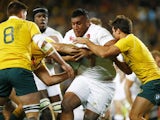 England's Mako Vunipola in action against Australia on June 25, 2016