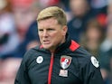 Bournemouth manager Eddie Howe during the Premier League match against Sunderland on April 29, 2017