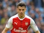 Arsenal's Granit Xhaka during the FA Cup semi-final victory over Manchester City on April 23, 2017