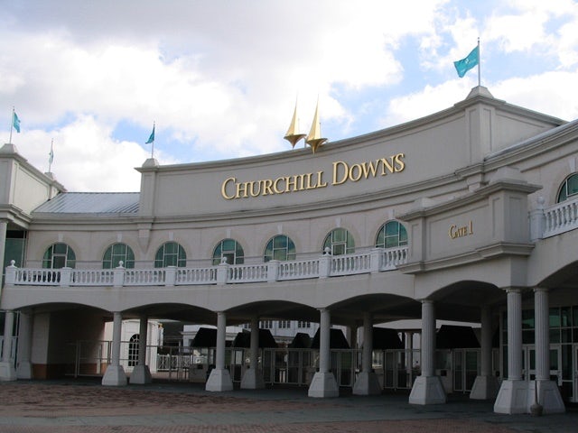 Churchill Downs, home of the Kentucky Derby, pictured in 2006