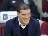 West Ham United manager Slaven Bilic during the Premier League match against Tottenham Hotspur on May 5, 2017