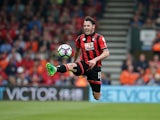 Part-time ninja Adam Smith in action during the Premier League game between Bournemouth and Stoke City on May 6, 2017