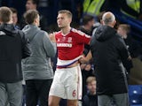 Ben Gibson after the Premier League game between Chelsea and Middlesbrough on May 8, 2017