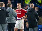 Ben Gibson after the Premier League game between Chelsea and Middlesbrough on May 8, 2017