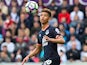 Mason Holgate in action during the Premier League game between Swansea City and Everton on May 6, 2017