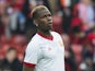 Manchester United midfielder Paul Pogba warms up ahead of the Europa League match against Celta Vigo on May 11, 2017