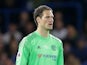 Chelsea's Asmir Begovic during the Premier League match against Watford on May 15, 2017