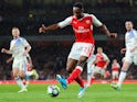 Danny Welbeck in action during the Premier League game between Arsenal and Sunderland on May 16, 2017
