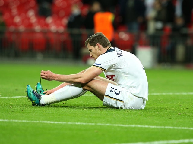 Jan Vertonghen: 'Pressure on Tottenham'