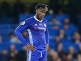 Chelsea's Michy Batshuayi during the Premier League match against Watford on May 15, 2017