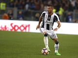 Juventus's Stefano Sturaro in action against Roma on May 14, 2017