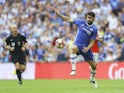 Chelsea's Diego Costa in action during the FA Cup final against Arsenal on May 27, 2017