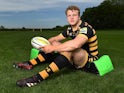 Joe Launchbury during a Wasps training session on May 22, 2017