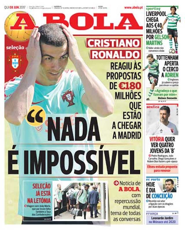 A Bola June 8, 2017