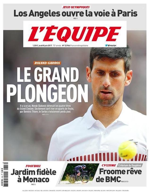 L'Equipe June 8, 2017