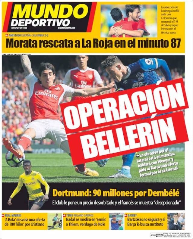 Mundo Deportivo June 8, 2017