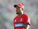 Chris Jordan of England during the T20 against South Africa on June 21, 2017