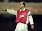 Steve Bould in action for Arsenal