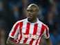 Bruno Martins Indi in action for Stoke City against Manchester City in the Premier League on March 8, 2017