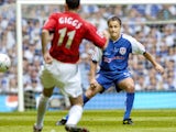 Dennis Wise in action for Chelsea in 2004