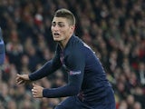 Paris Saint-Germain's Marco Verratti in action during the Champions League match against Arsenal on November 23, 2016