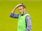 Real Madrid's Gareth Bale in training on June 2, 2017
