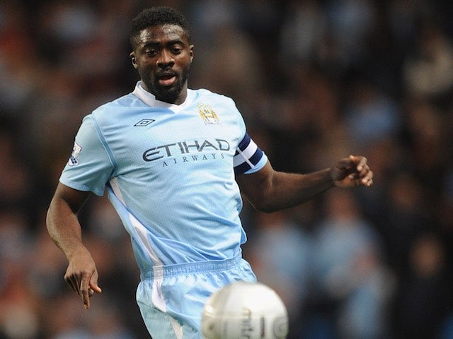 Kolo Toure in action for Manchester City