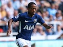 Kyle Walker-Peters in action during the Premier League game between Newcastle United and Tottenham Hotspur on August 13, 2017
