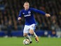 Wayne Rooney in action for Everton against Sevilla on August 6, 2017