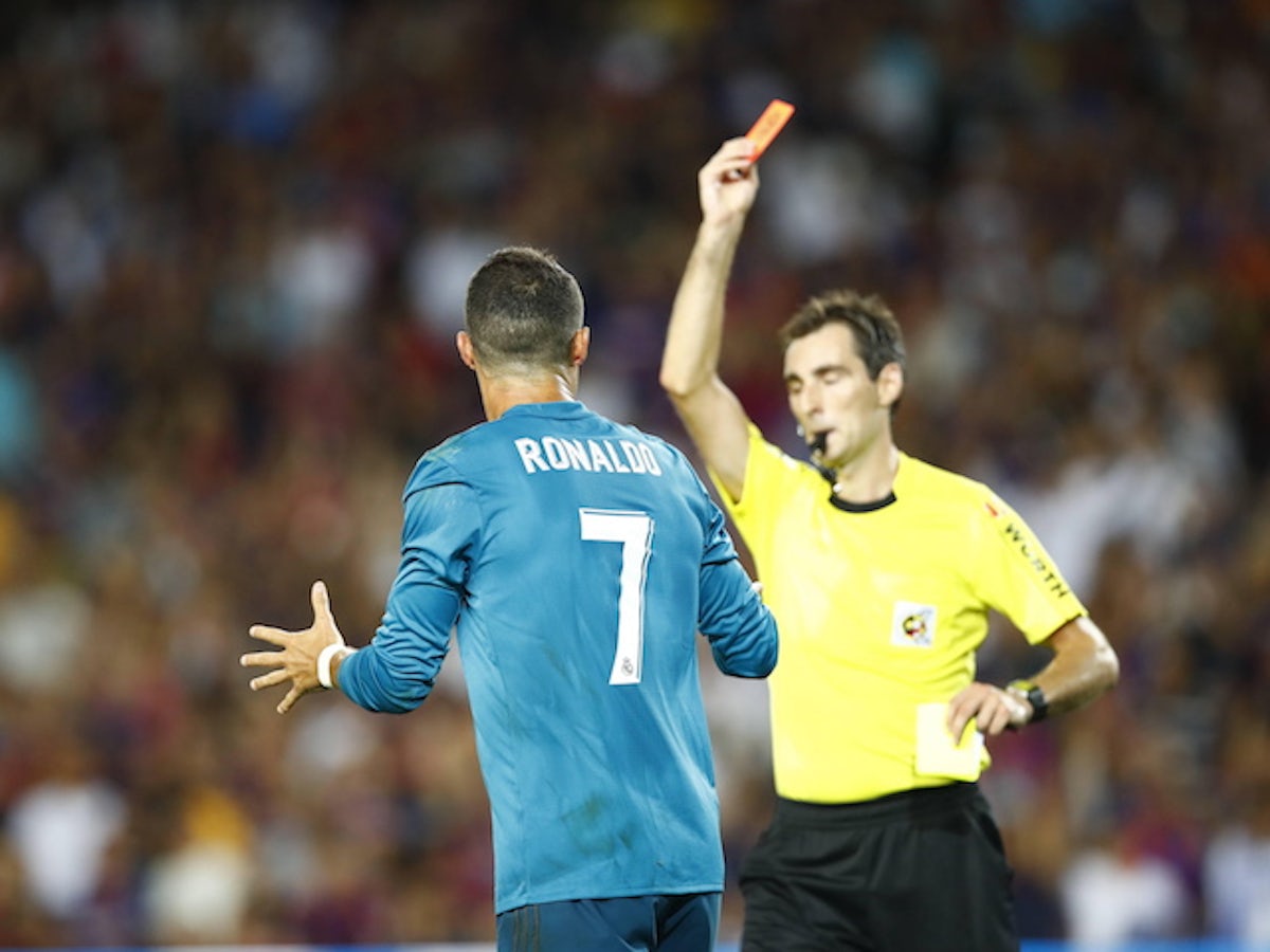 Cristiano Ronaldo should have been banned from Real Madrid action for 12  games, says former Premier League referee - Mirror Online