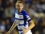 Chris Gunter in action during the EFL Cup game between Reading and Millwall on August 22, 2017