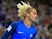 Antoine Griezmann flaunts his locks during the World Cup qualifier between France and the Netherlands on August 31, 2017