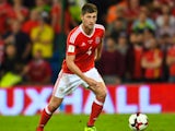 Ben Davies in action during the World Cup qualifier between Wales and Austria on September 2, 2017