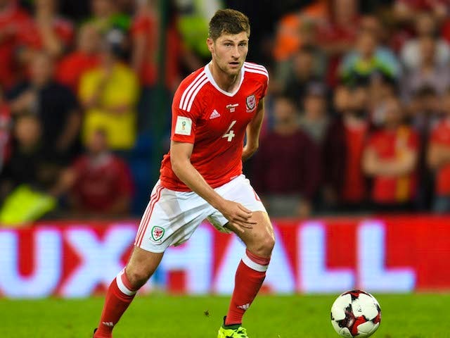 Ben Davies in action during the World Cup qualifier between Wales and Austria on September 2, 2017