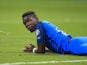 Paul Pogba chills during the World Cup qualifier between France and the Netherlands on August 31, 2017