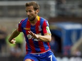 Yohan Cabaye in action during the Premier League game between Crystal Palace and Swansea City on August 26, 2017