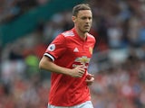 Manchester United midfielder Nemanja Matic in action during a Premier League clash with West Ham United