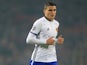 Mohamed Elyounoussi in action during the Champions League game between Manchester United and Basel on September 12, 2017