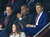 The Crystal Palace board look on during the team's 1-0 defeat to Burnley at Turf Moor on September 10, 2017