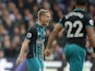 Steven Davis celebrates getting the opener during the Premier League game between Crystal Palace and Southampton on September 16, 2017